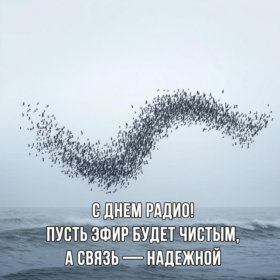 Открытки для радиолюбителей: с Днем радио