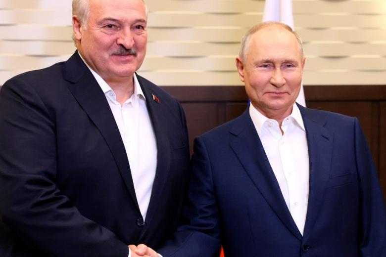 Владимир Путин и Александр Лукашенко