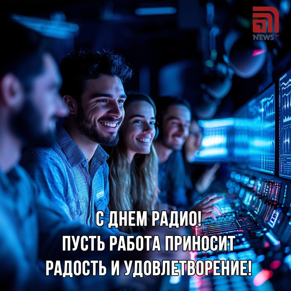 Картинки с Днем радио