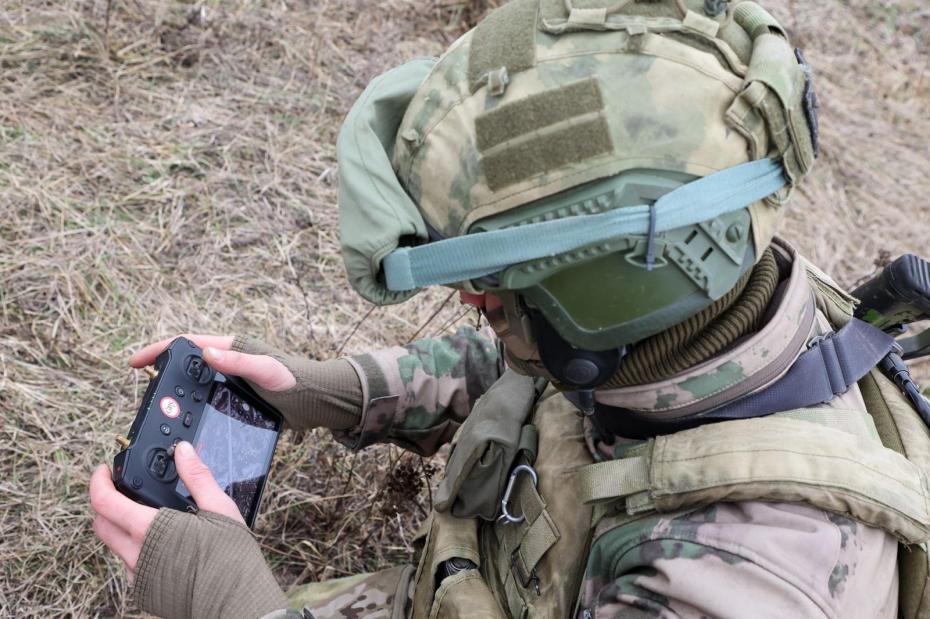 Военнослужащий ВС РФ в зоне СВО