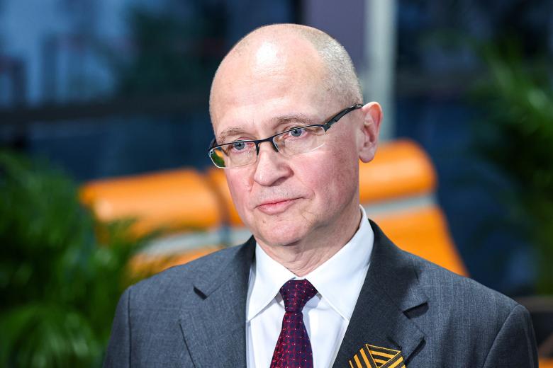 Сергей Кириенко в Международном аэропорту Сухум имени В. Г. Ардзинбы