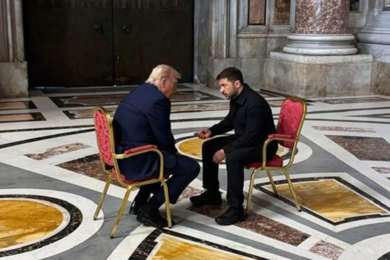 Дональд Трамп и Владимир Зеленский