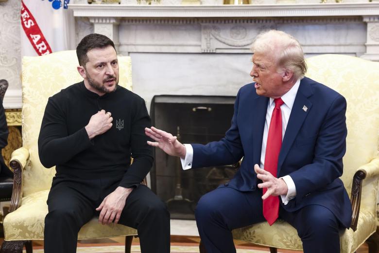 Дональд Трамп и Владимир Зеленский