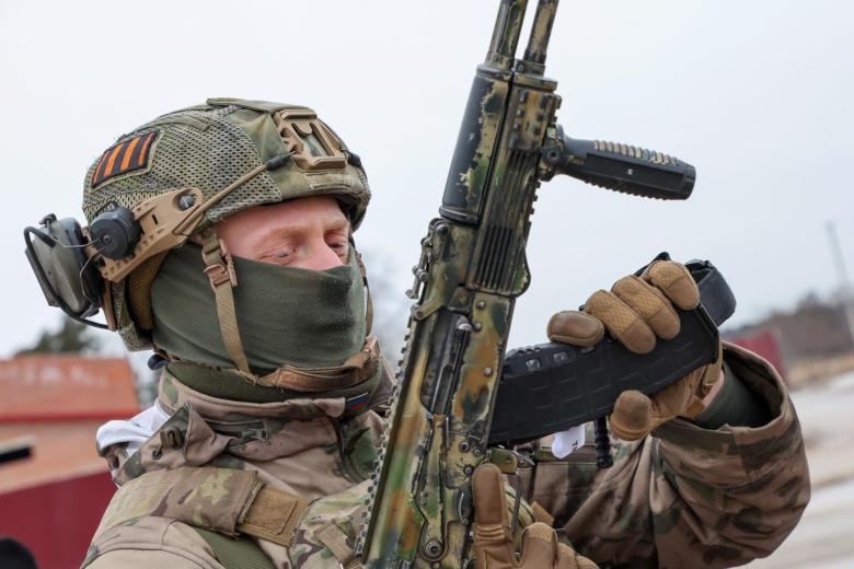 Военнослужащий ВС РФ в зоне СВО