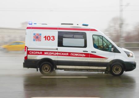 Появились кадры ДТП с участием «буханки», откуда вылетел человек