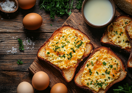 Вкуснее омлета и сырников! Хрустящие гренки с сыром: завтрак за 10 минут