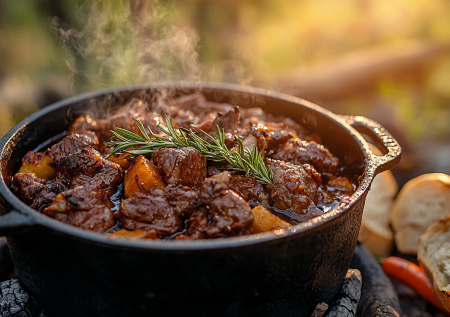 Не шашлыком единым: готовим томленое мясо на костре — нереально сочно
