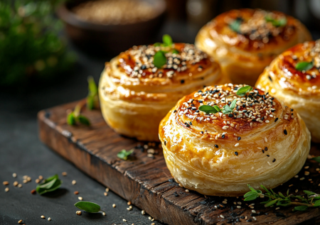 Вкусные слоеные булочки без вреда для фигуры: хрустящие и всего 120 ккал