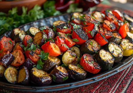 Овощи-гриль на мангале: вкуснее мяса! Легкий рецепт и всего 90 ккал