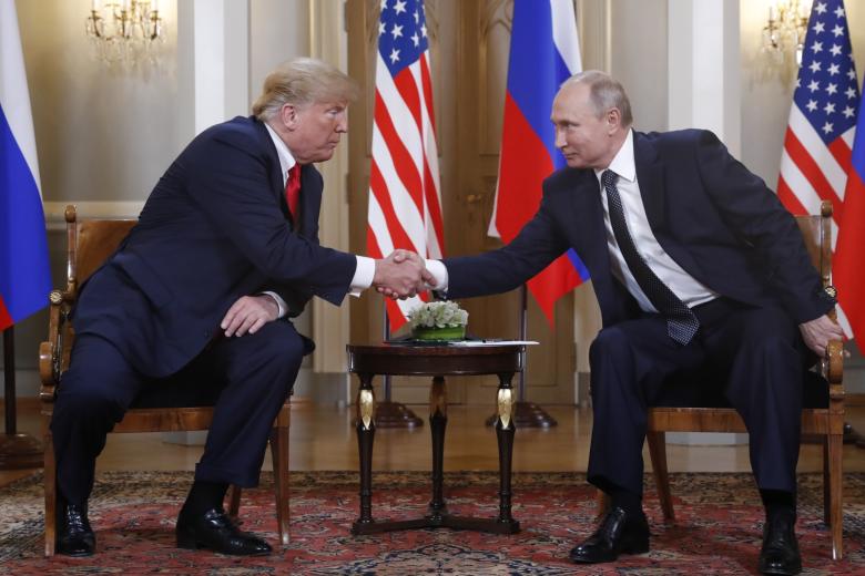 Дональд Трамп и Владимир Путин