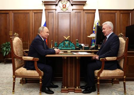 В Кремле анонсировали встречу Путина и Собянина
