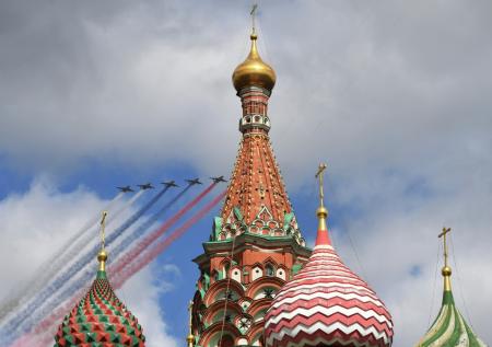 «Кубинский бриллиант»: фото с репетиции воздушной части парада Победы