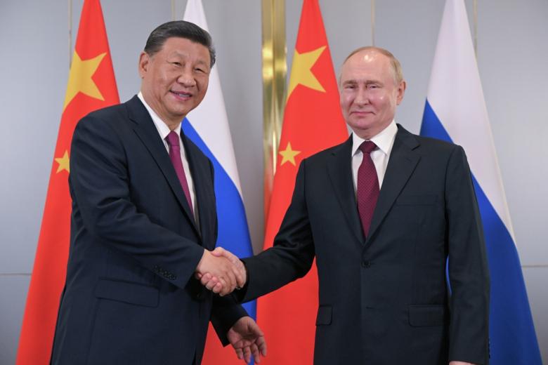 Владимир Путин и председатель КНР Си Цзиньпин