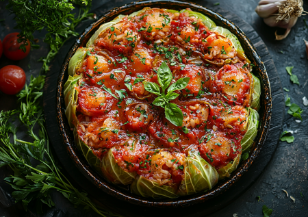 Весенние голубцы-улитки из молодой капусты! Простой рецепт вкуснятины