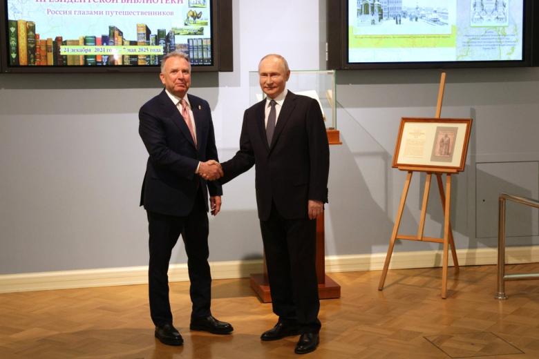 Владимир Путин и Стивен Уиткофф
