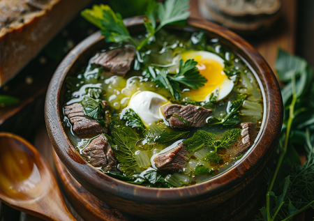 Вкусно, как у бабушки: щи с крапивой, рецепт с секретами