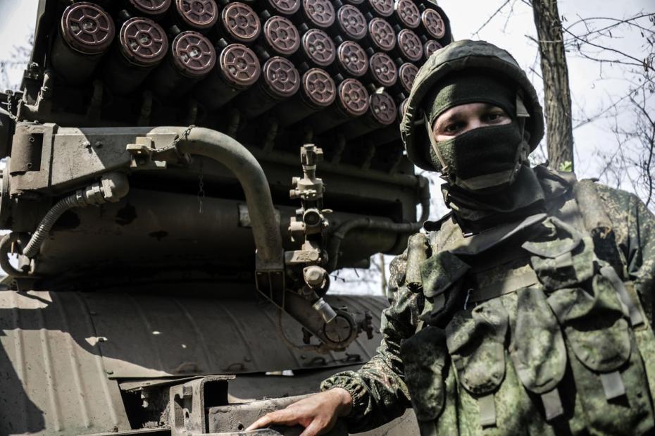 Военнослужащий ВС РФ в зоне СВО