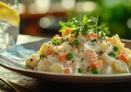 Вкусно как у мамы: как приготовить классический салат Оливье