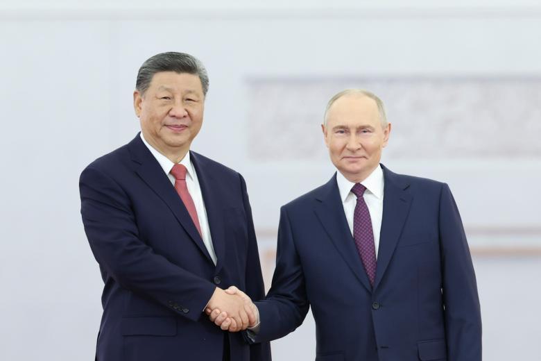 Си Цзиньпин и Владимир Путин