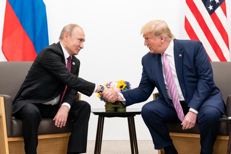 Владимир Путин и Дональд Трамп