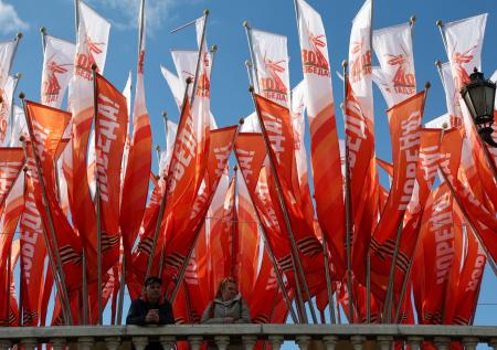 В России прошли первые юбилейные парады Победы