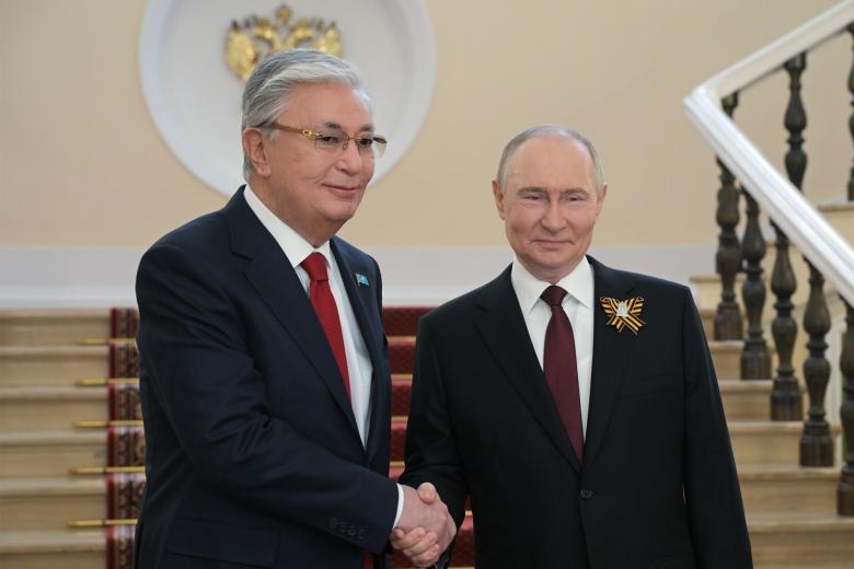 Касым-Жомарт Токаев и Владимир Путин