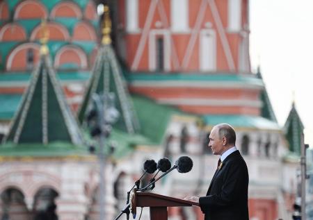 Стало известно, сколько продлилась речь Путина на параде Победы