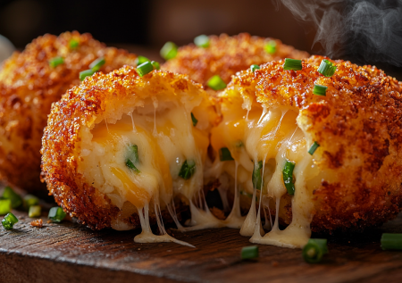 Картофельные зразы с сыром и зеленым луком! Шедевр из простых продуктов
