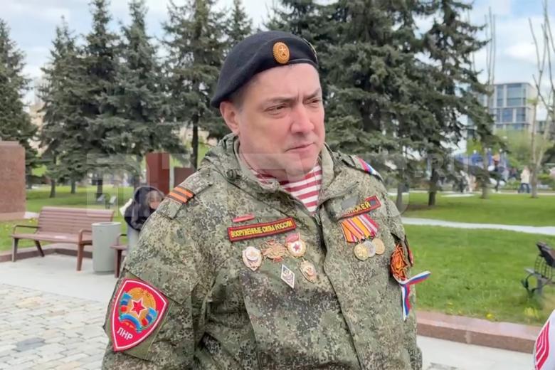 Боец с позывным Диджей