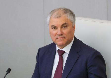 Володин выразил признательность депутатам Европарламента за визит в Россию