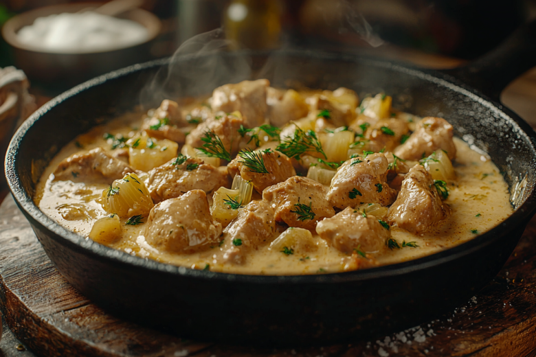 Универсальный сметанный соус для всех видов мяса
