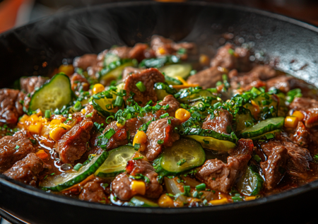 Азу по-татарски с огурчиками: вкус степей на вашей кухне — полный улет