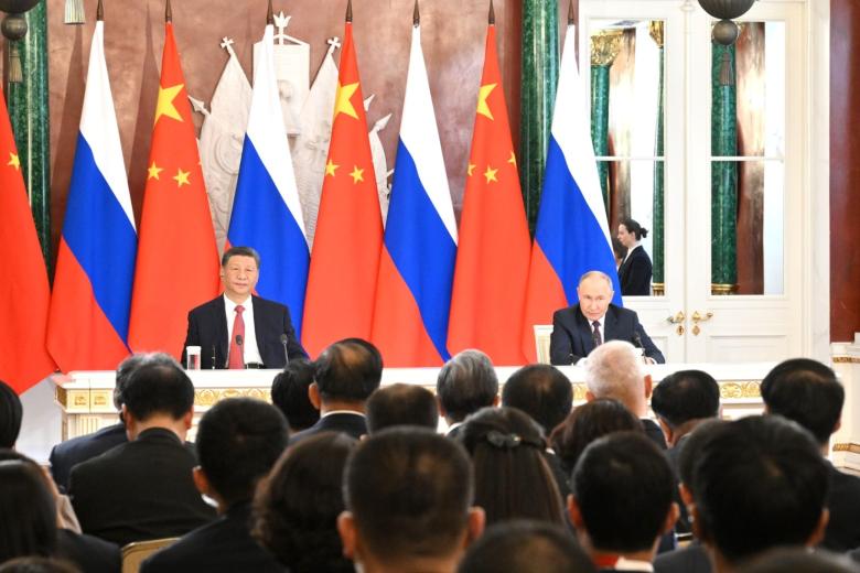 Си Цзиньпин и Владимир Путин