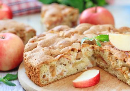 Самый вкусный и простой пирог: классическая шарлотка с яблоками