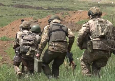 Появились кадры захвата бойцами ВС РФ крупного опорника ВСУ в зоне СВО