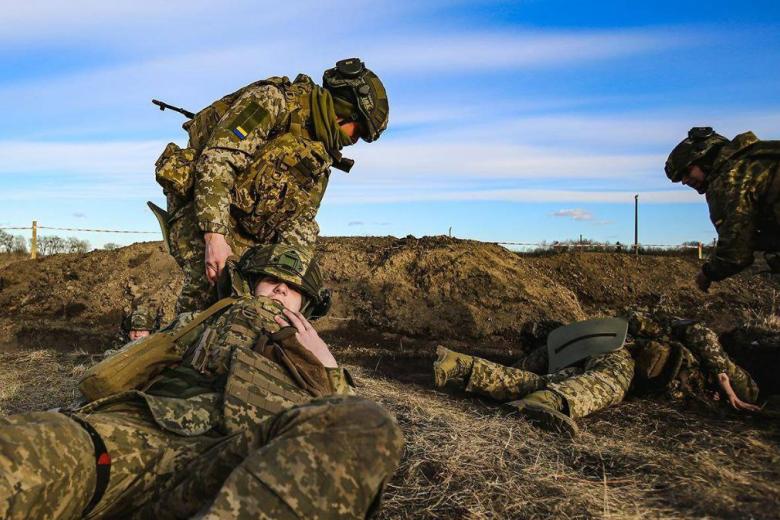 Военнослужащие ВСУ