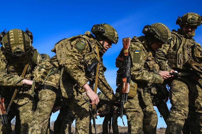 Военнослужащие ВСУ