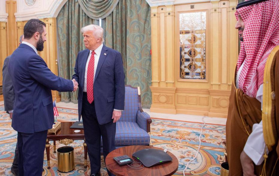 Дональд Трамп и Ахмед аш-Шараа
