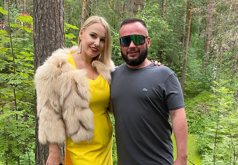 Ирина Ражева с супругом