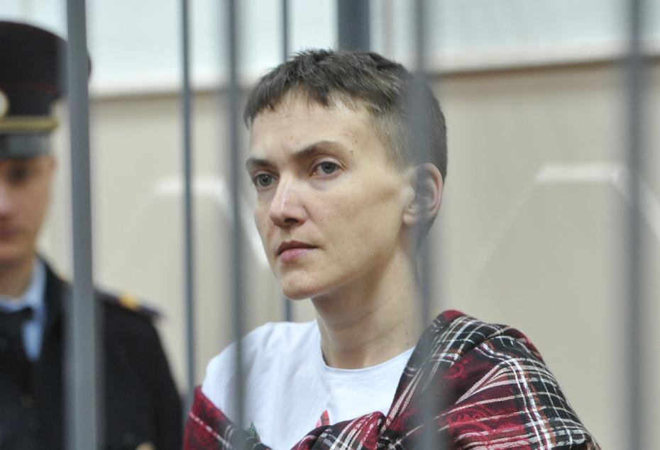 Надежда Савченко в 2016 году
