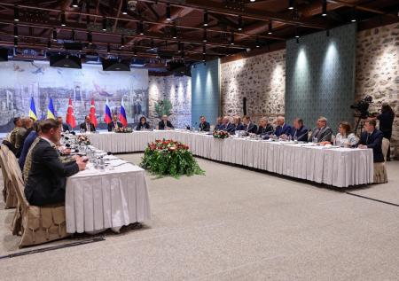 Флорист раскрыла символизм цветов в зале переговоров в Стамбуле