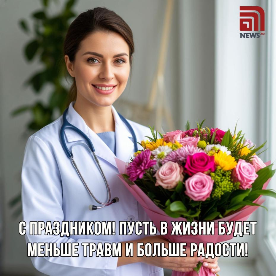 Картинка на День травматолога с поздравлением