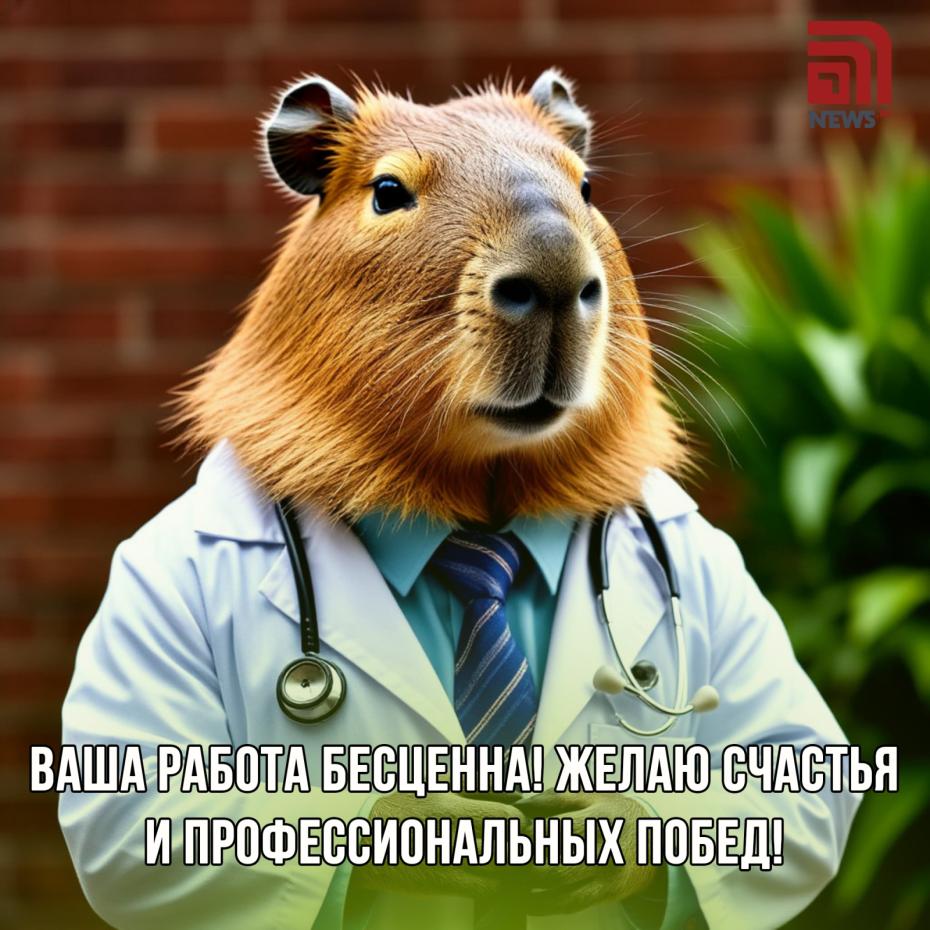 Картинка с поздравлением на День травматолога бесплатно