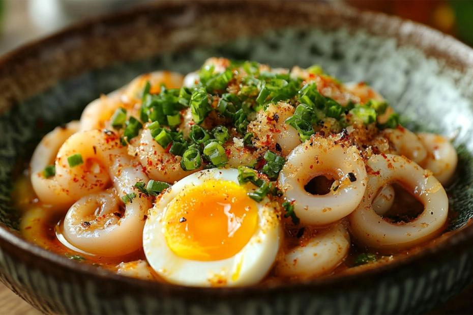 Кальмар с огурцом и яйцом: необычный вариант начинки для тарталеток
