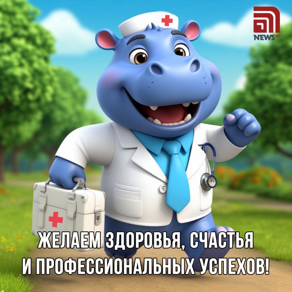 Бесплатная открытка на День травматолога 20 мая
