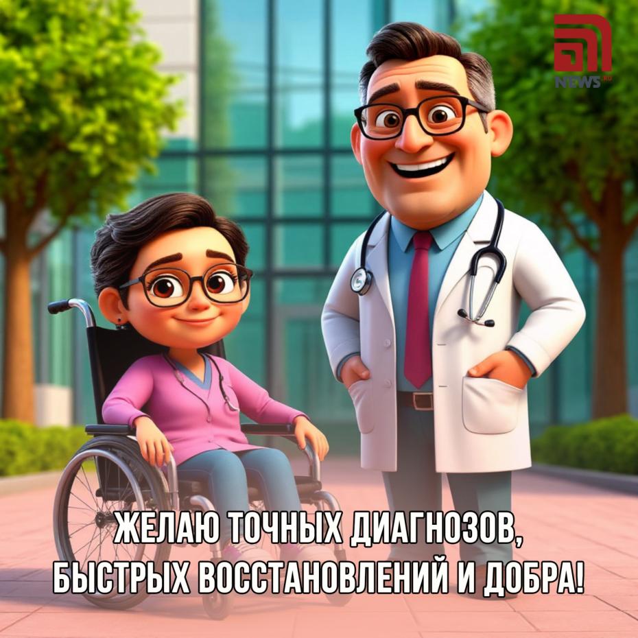 Бесплатная открытка с Днем травматолога