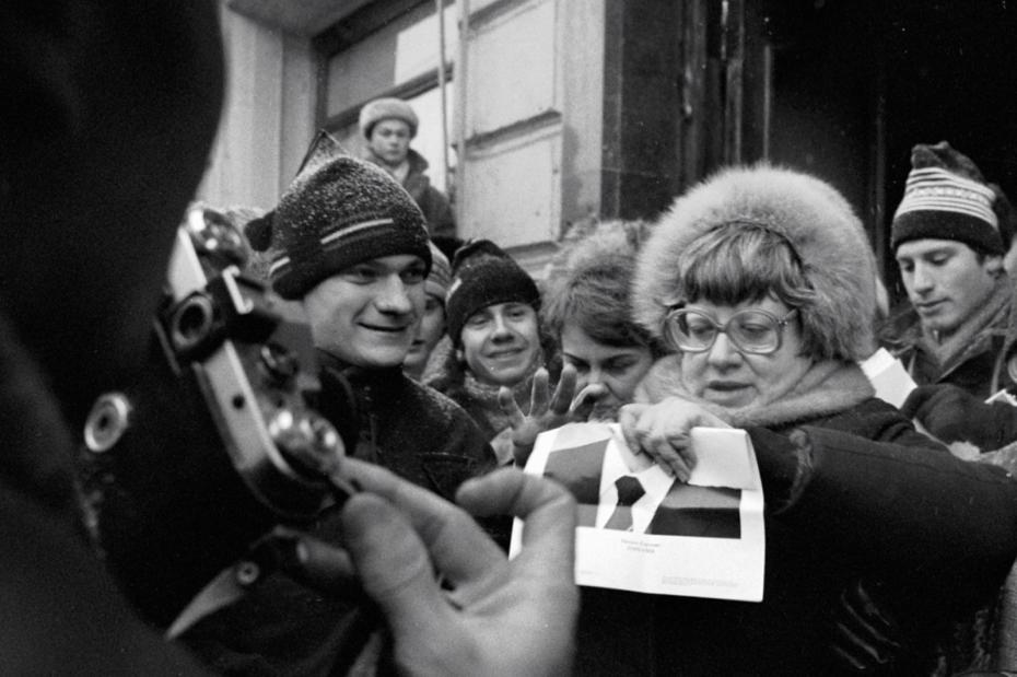 Валерия Новодворская на митинге