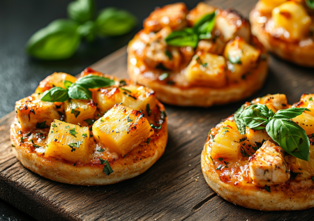 Готовим быстрые мини-пиццы: румяная вкуснятина на завтрак и на работу