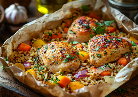 Закинула все в рукав и получила некалорийный плов! Едим вкусно и худеем