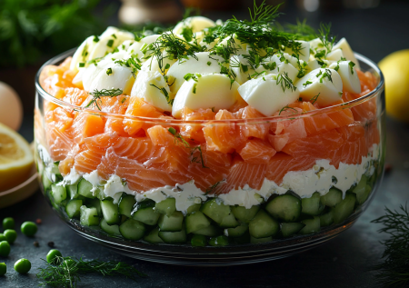Салат «Горбуша под шубой» — изысканная вариация классики! Невероятно вкусно